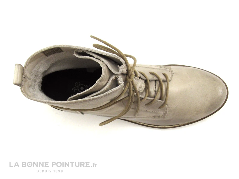 Com Un Point Adbalca Beige Boots Lacet WH-042H07 – Image 6