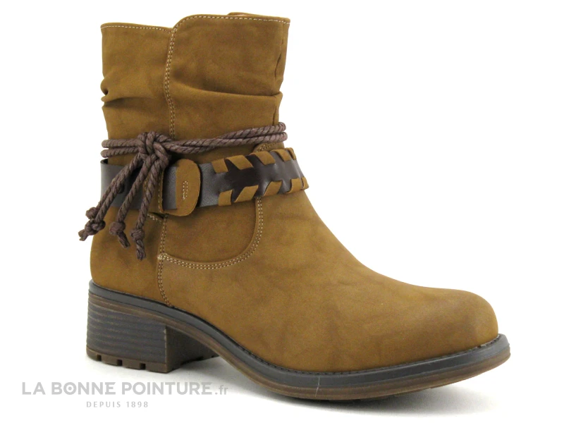 Morans TOAST 30666 Cognac - Boots Femme Camel – Image 5