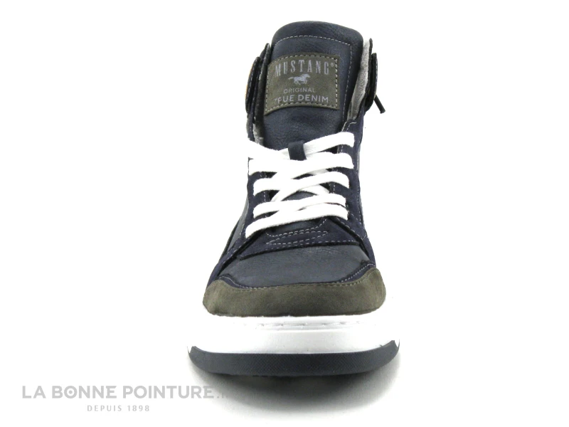Mustang 4182 501 820 Navy - Basket Montante Homme Bleu Marine – Image 2