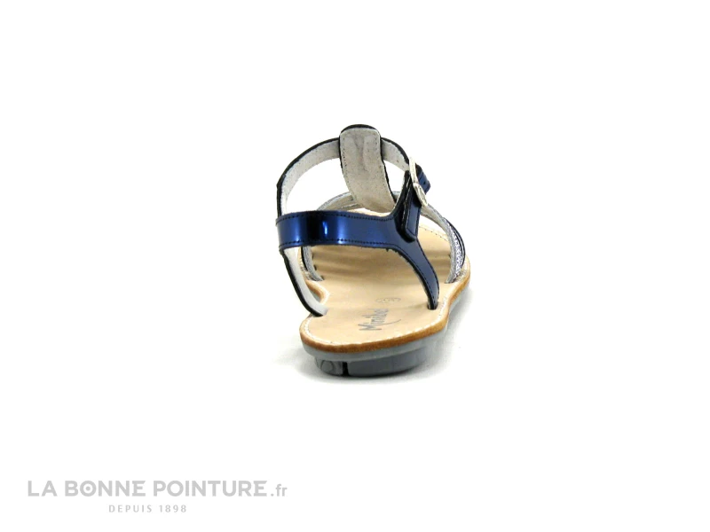 Minibel CHANA 1M2059-1 Metal Navy - Metal Bleu - Sandale – Image 4