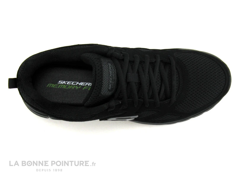 Skechers BURNS AGOURA - 52635 Noir - Basket Homme – Image 6