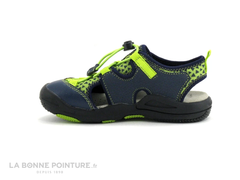 Geox KYLE J92E1B - Lime - Bleu - Nu-pieds GARCON – Image 3