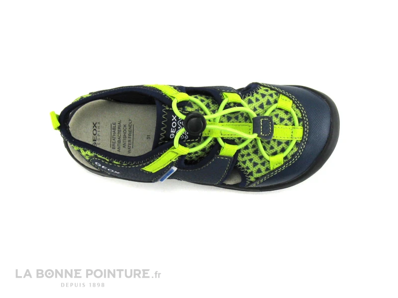 Geox KYLE J92E1B - Lime - Bleu - Nu-pieds GARCON – Image 6