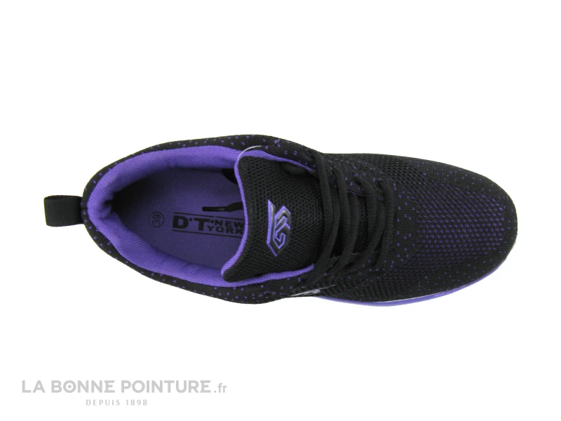 DT New York B387763 - Noir - Violet - Basket Maille Femme – Image 3