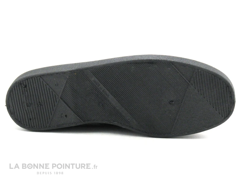 Lollans 001 TJ21153 - Charentaise Homme Fourre - Ecossais Bleu Gris â Image 3