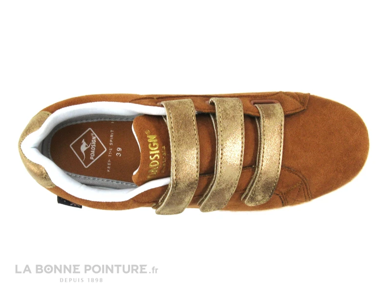 Roadsign 40308 Camel - Bronze - 3 Velcros - Basket Basse Femme – Image 6