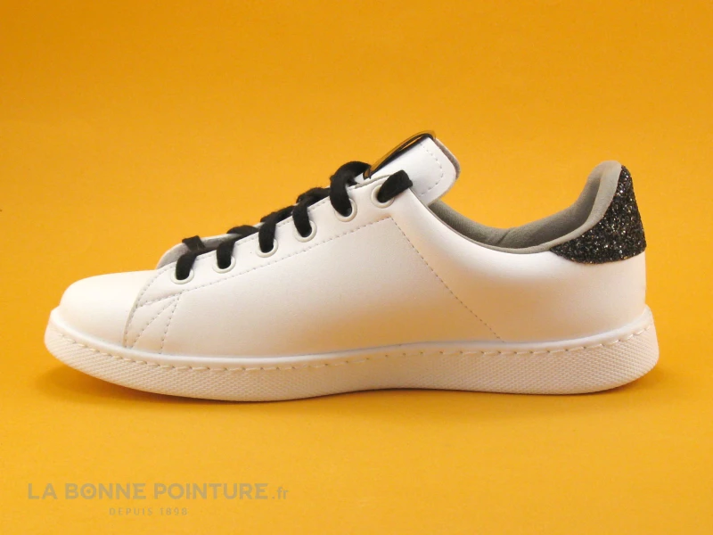 Victoria 125244 Blanc - Glitter Noir - Basket Mode – Image 3