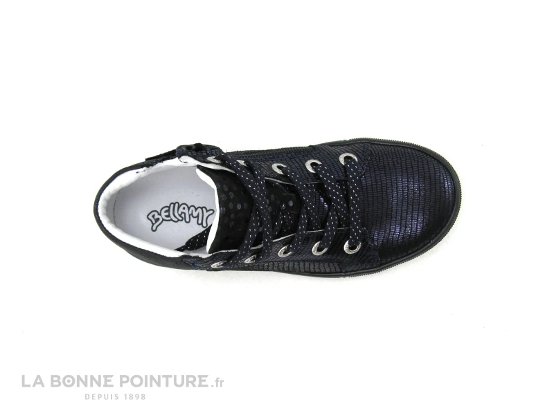 Bellamy CALIGO Iguana Marine - Noir - Basket Montante Fille – Image 6