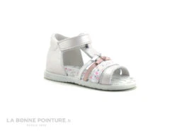 Bopy RIMELA Perle - Nu-pieds BEBE Fille - Bride Velcro