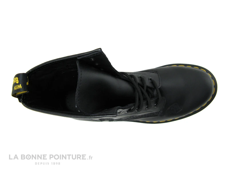 Dr. Martens Dr Martens 1460 VONDA Mono Black 24985001 Softy - Roses Noires - Boots – Image 6