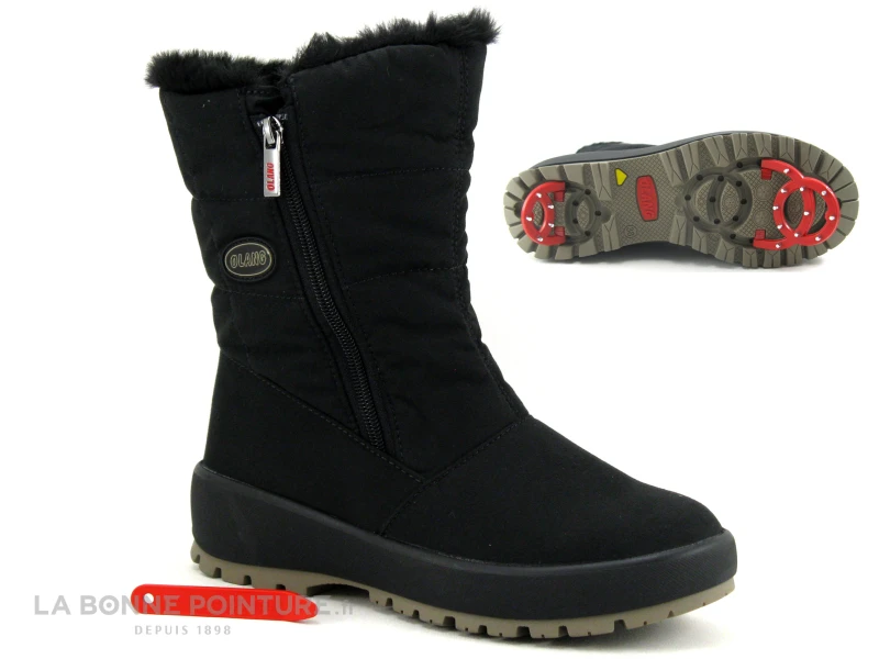 Olang GRACE Noir - OC System - Crampons Retractables - Botte Neige – Image 5