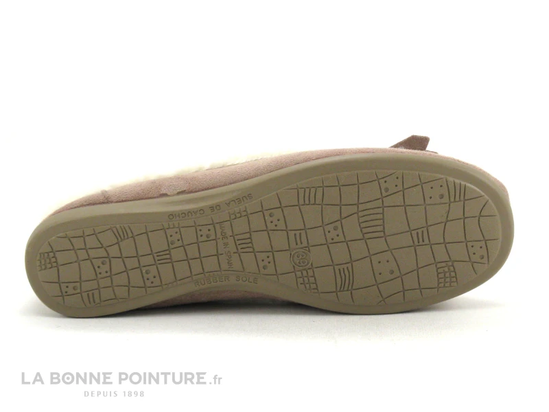 CM Confort 10343 - Vison 35 - Chausson Mocassin Femme Beige – Image 3