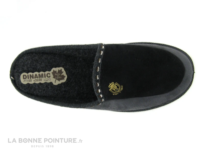 Koyuk Dinamic 42226 Gris Fonce - Noir - Pantoufle Homme – Image 3