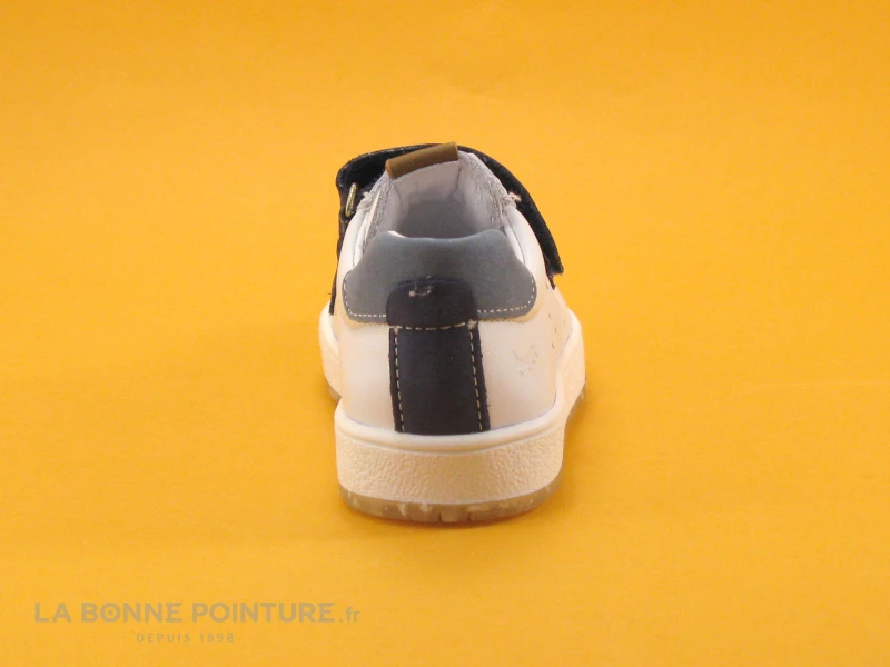 Bopy VELO Blanc Marine - Basket Ville GARCON - Brides Velcro – Image 4