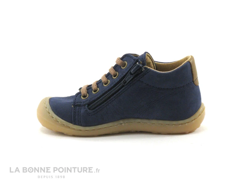 Bopy JULIEN Marine - Basket BEBE Cuir Bleu Marine – Image 3