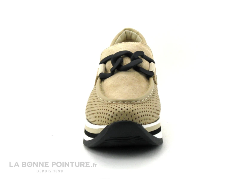 Softwaves CASSIE Camel - Mocassin Compense Femme – Image 2