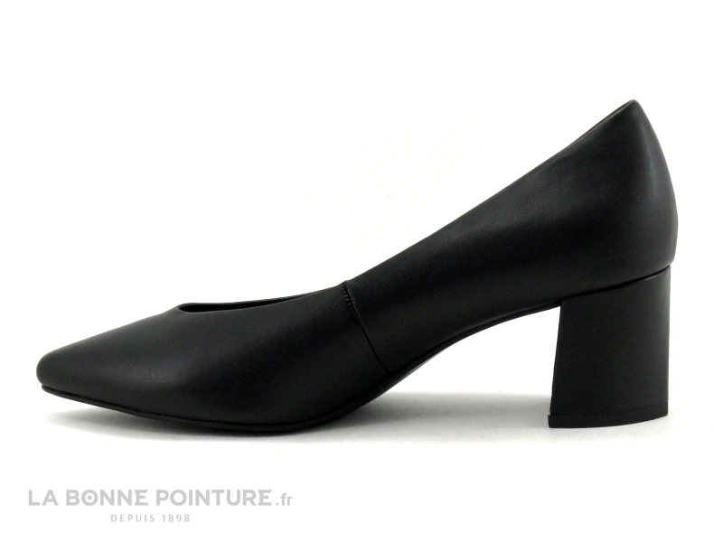 Marco Tozzi 2-22419-20 Black - Escarpin Noir Pointu - Talon Incurve â Image 3