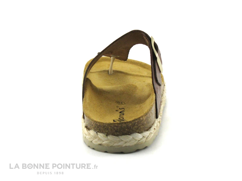 Morans JONIEC Marron - Entre-doigts Femme Cuir Marron – Image 4