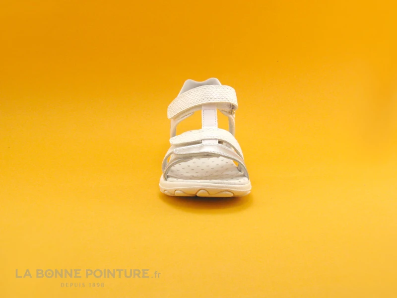 Geox SP CUORE J9290B White Silver - Sandale Fille – Image 2