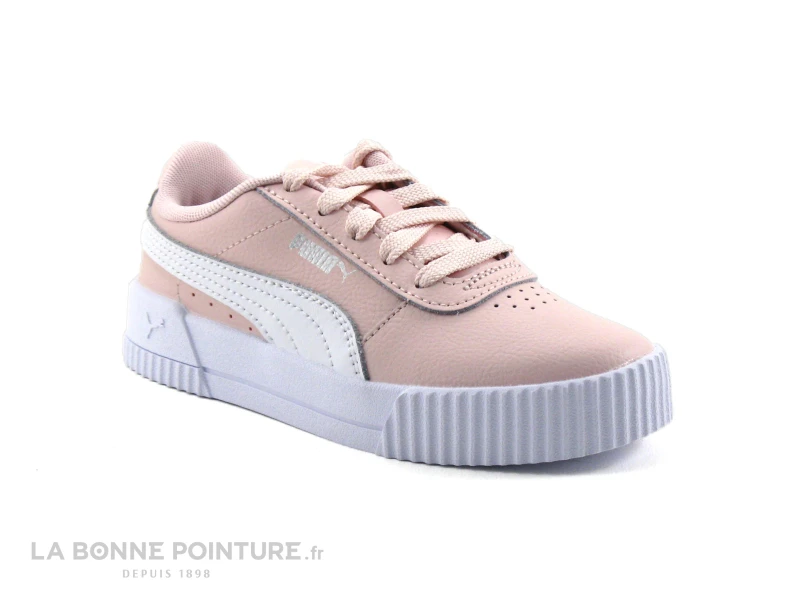 Puma PS CARINA 370678Y33 - Basket Fille Rose Et Blanche – Image 5