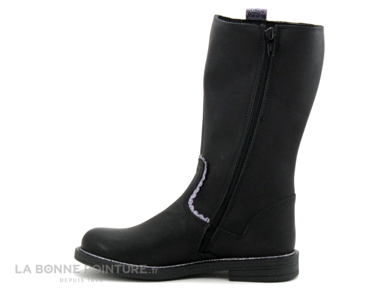 MKids MEPASCA MK6977F8IA - Botte - Noir - Lisere Argent – Image 3