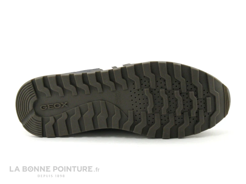 Geox U25CPA PONENTE - Marron - Bleu Marine - Basket Ville Homme – Image 7