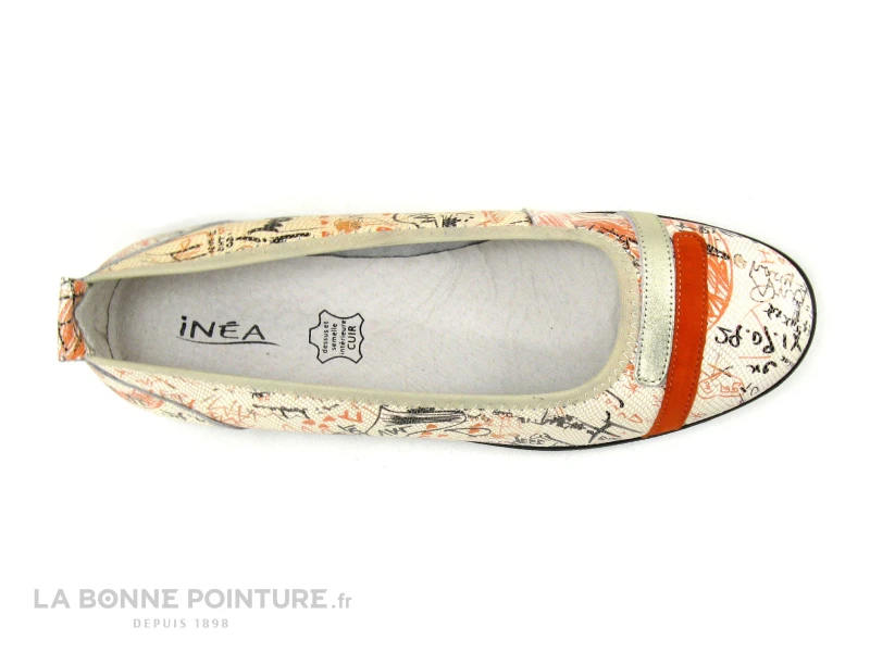 Inea POTIOK Corail Or Graffitis - Ballerine Originale Femme – Image 6