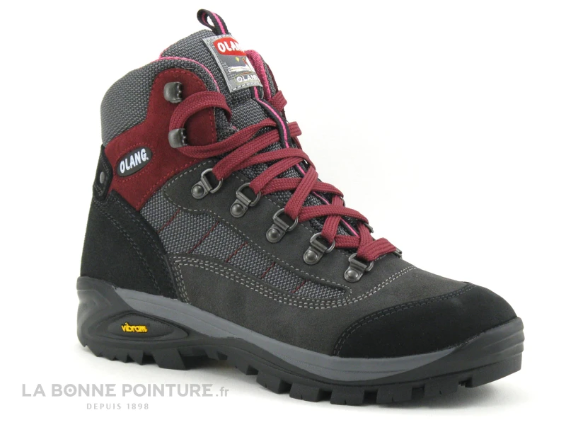Olang TARVISIO Tex Bordeaux 812 - Chaussure Montante Marche Femme – Image 5
