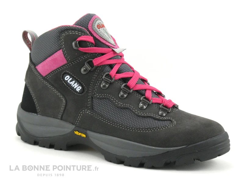 Olang GOTTARDO Tex Anthracite Fuxia - Basket Montante Rando Femme – Image 5