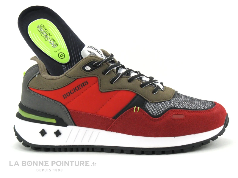 Dockers 50PW002 Rouge - Basket Ville Homme – Image 5