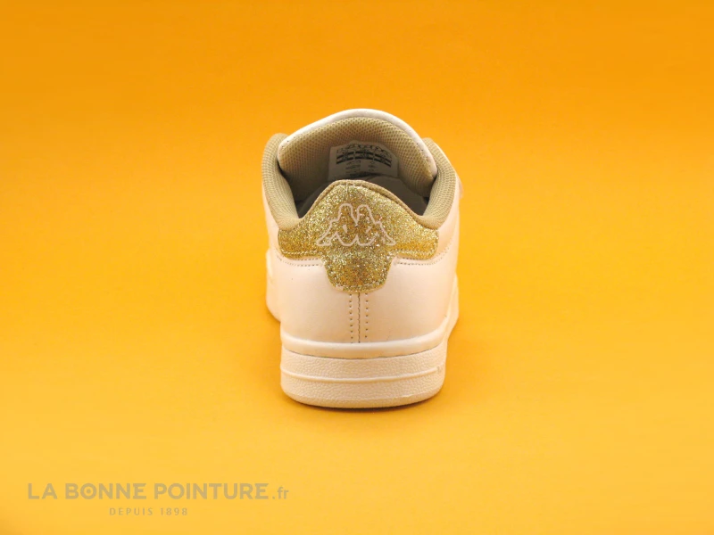 Kappa PALAVELA 30362U0 White Natural Beige - Basket Enfant – Image 4