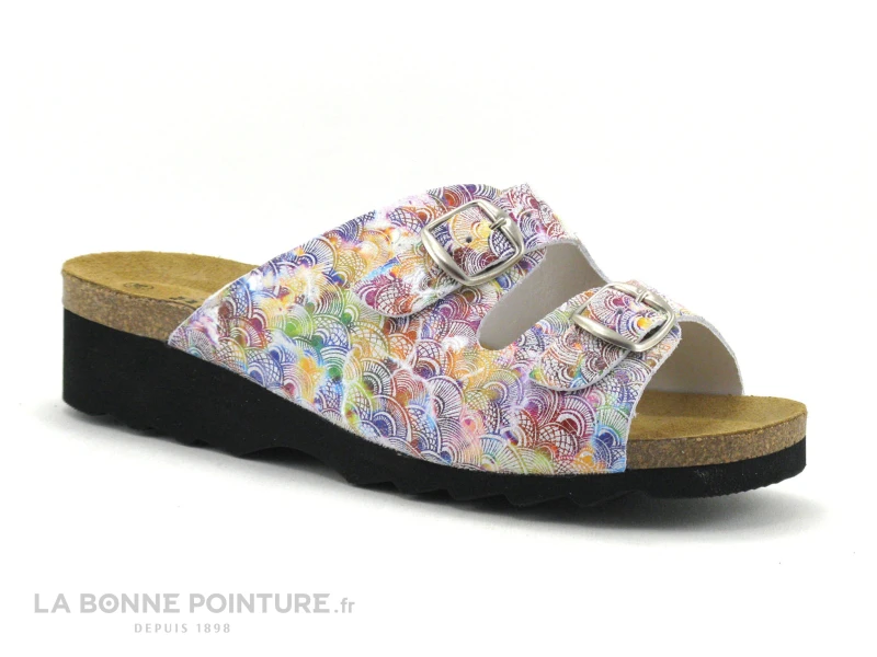 Artika GADIN 680 025 Wendy - Arcs En Ciel - Mule Reglable Femme