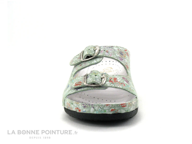 Pedi Girl WELL DB Amande - Fleuri - Mule Confort Femme Reglable – Image 2