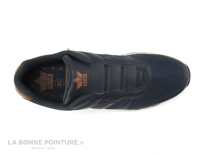 Lico MAREK SLIPPER Marine Marron - Basket Homme Sans Lacet – Image 6