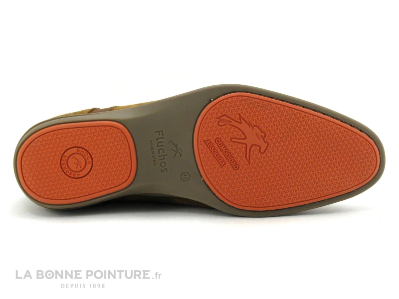 Fluchos F1451 Fabio Afelpado Antilope - Chaussure Derbi Homme – Image 7