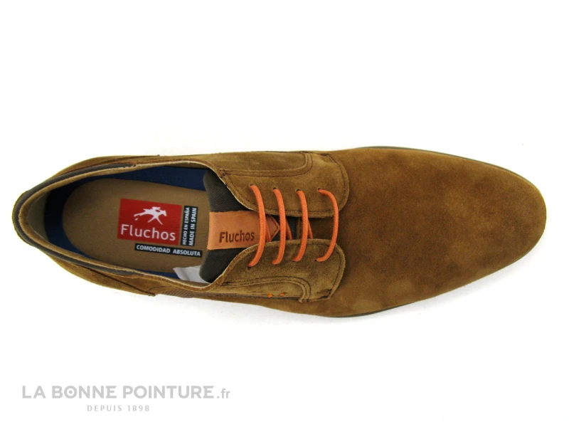 Fluchos F1451 Fabio Afelpado Antilope - Chaussure Derbi Homme – Image 6