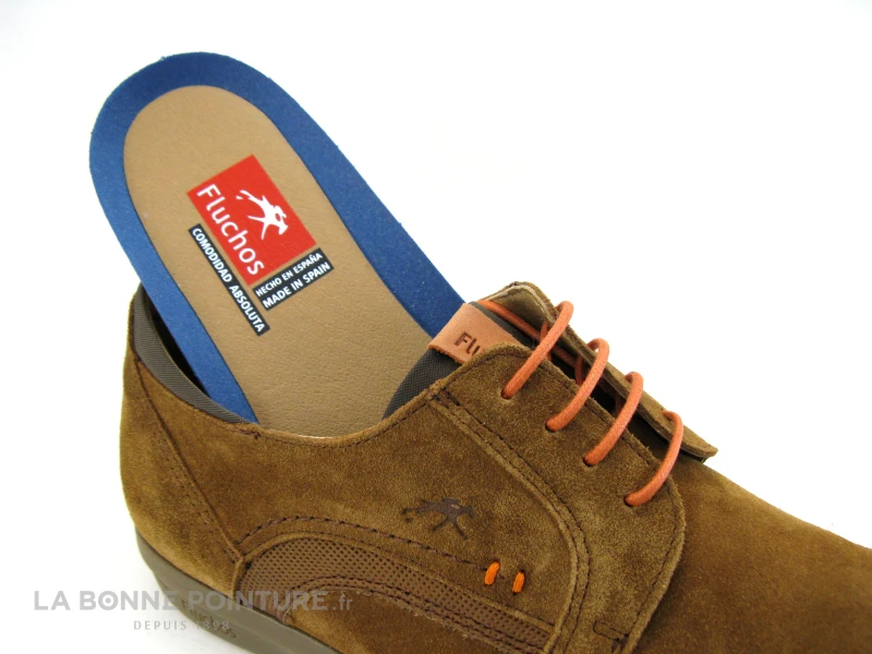 Fluchos F1451 Fabio Afelpado Antilope - Chaussure Derbi Homme – Image 5