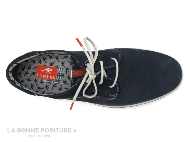 Fluchos 9706 Pegaso Oceano - Chaussure A Lacet Homme Bleu Marine – Image 6