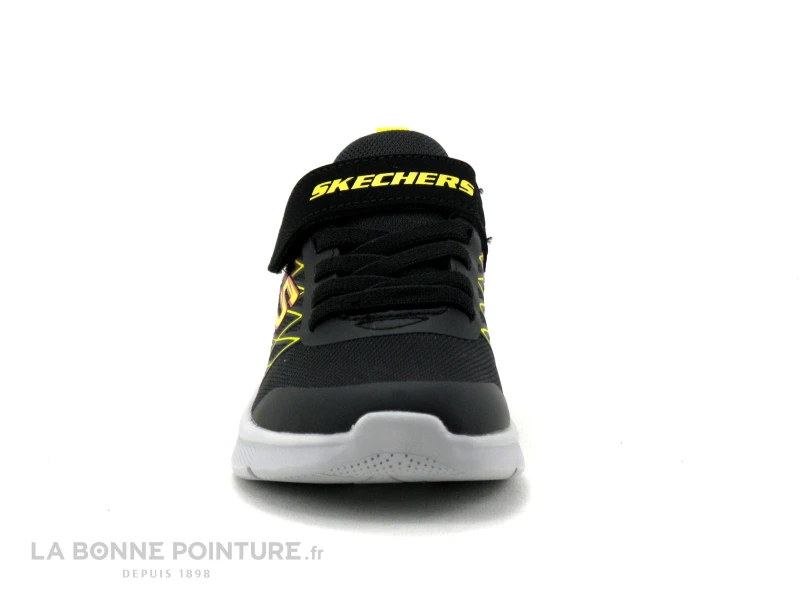 Skechers Microspec TEXLOR Black Red 403770L - Basket Noire GARCON – Image 2