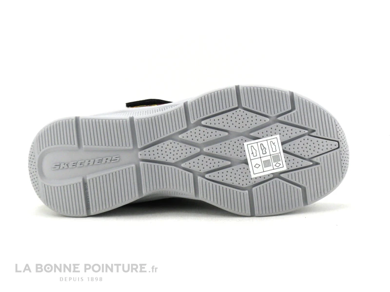 Skechers Microspec TEXLOR Black Red 403770L - Basket Noire GARCON – Image 7