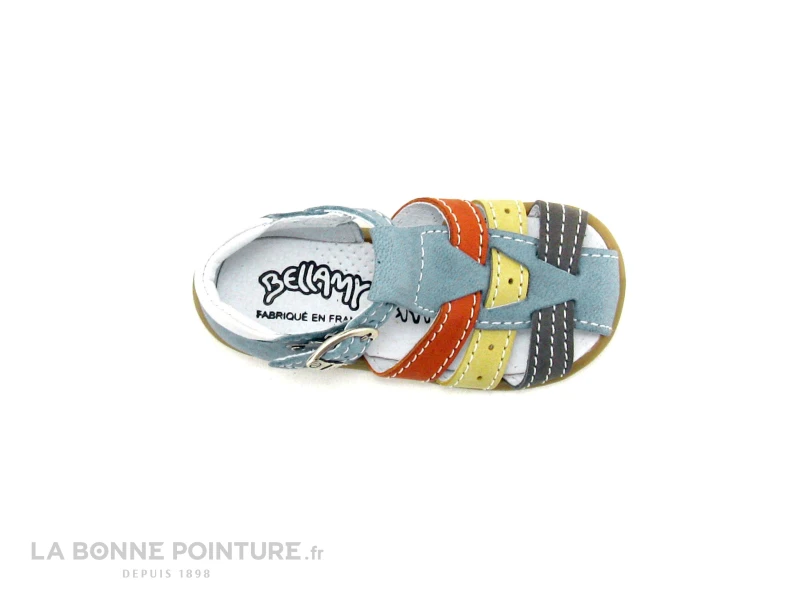 Bellamy STEFAN 137003 Bleu Turia Gris - Sandale BEBE – Image 6
