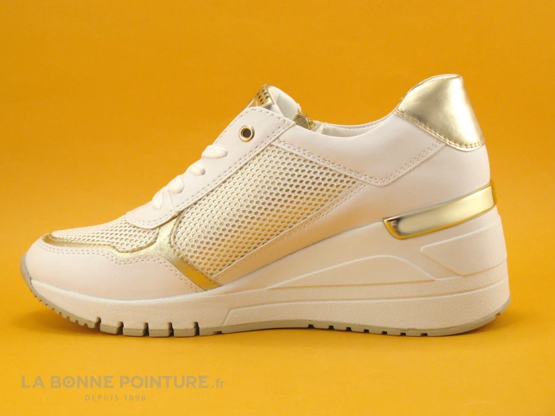 Marco Tozzi 2-23743-28 White Gold - Basket Compensee Femme - Blanc Or – Image 3