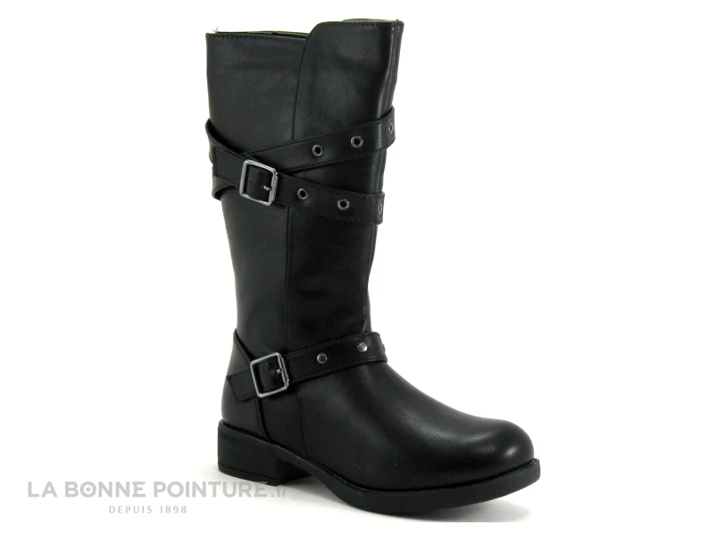 Wipop DAGGER Noir - Botte Fille