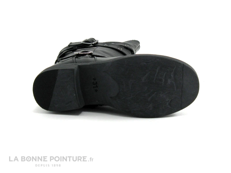 Wipop DAGGER Noir - Botte Fille – Image 7
