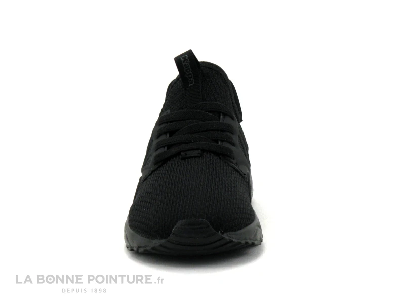 Kappa SAN DIEGO ELASTIC KID Black - 3117LTW - Basket Noire Enfant – Image 2