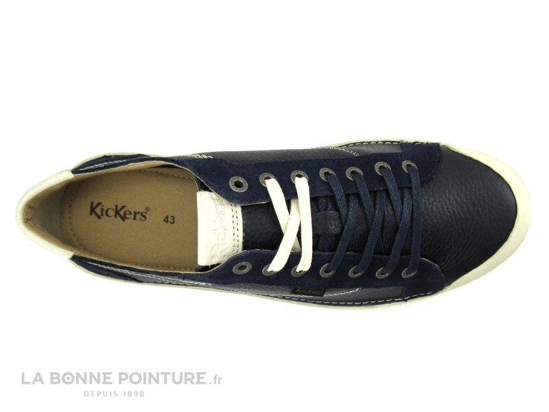 Kickers TROPIK Marine - 894530-60-10 - Basket Basse Bleu Marine – Image 6