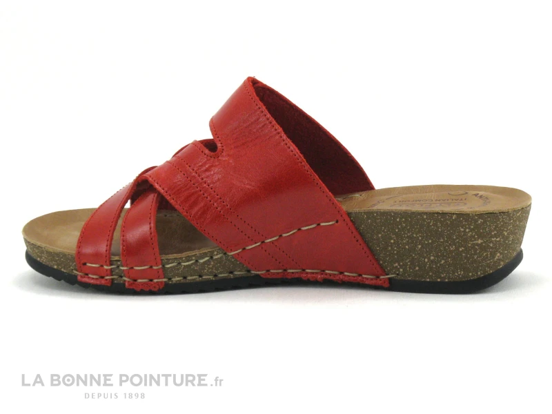 Fly Flot FLAXO Rouge - Mule Femme Reglable Avec Scratch – Image 3
