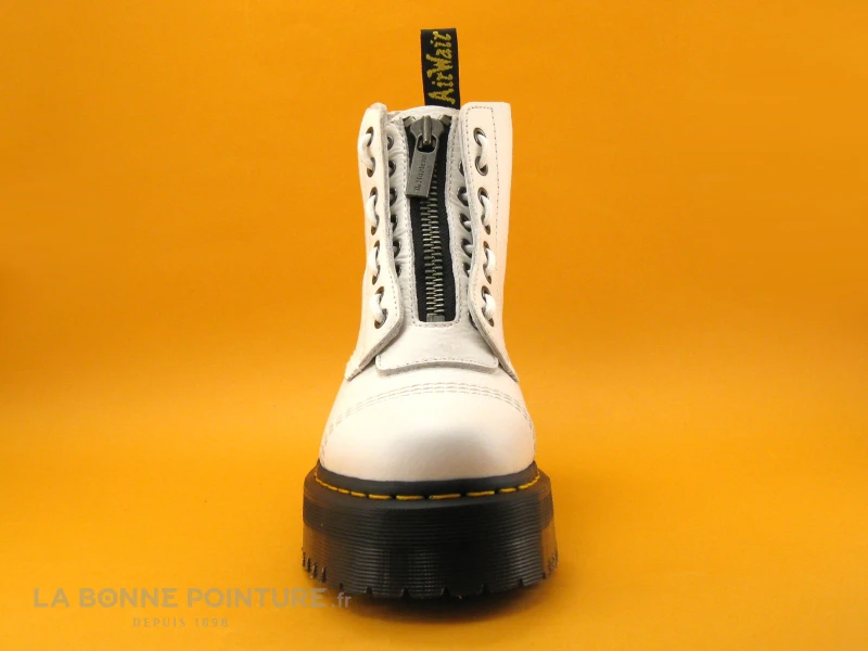 Dr. Martens Dr Martens SINCLAIR White Aunt Sally 26261100 - Boots Plateforme Blanc – Image 2