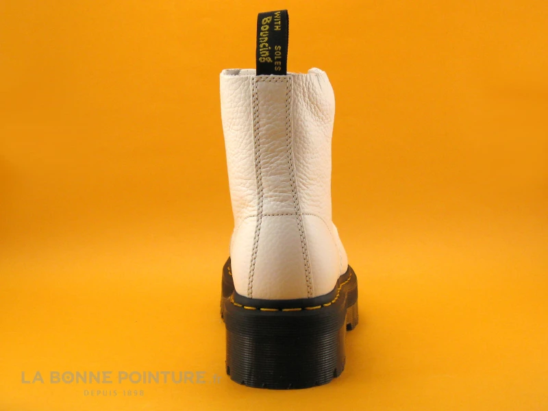 Dr. Martens Dr Martens SINCLAIR White Aunt Sally 26261100 - Boots Plateforme Blanc – Image 5
