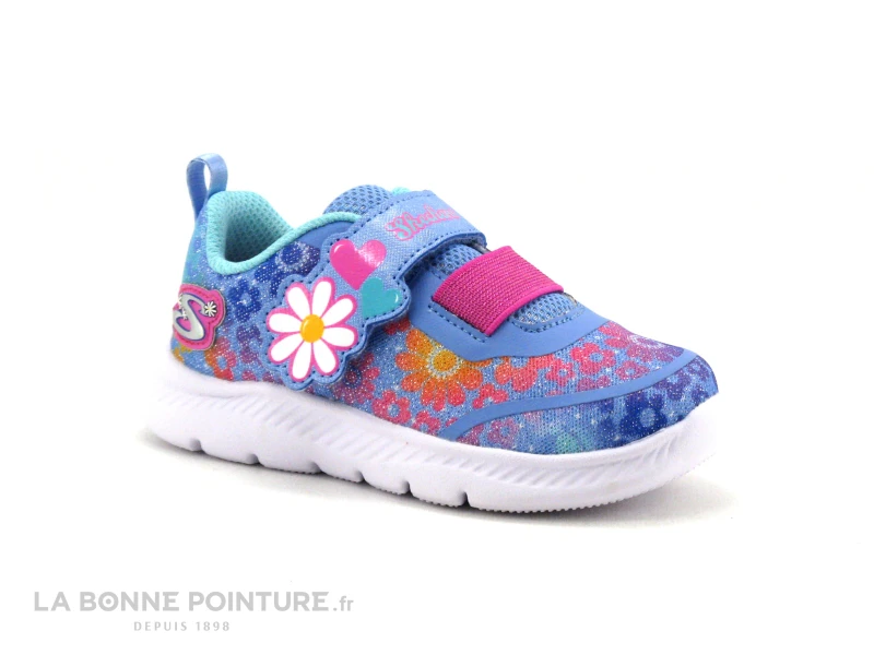 Skechers 302717N Comfy Flex 2-0 Dancing Daisys - Basket Mode Fille